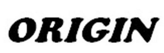 ORIGIN logo