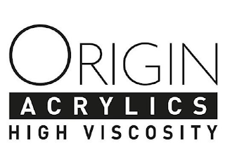ORIGIN ACRYLICS HIGH VISCOSITY logo