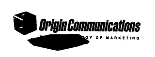 ORIGIN COMMUNICATIONS THE TECHNOLOGY OF MARKETING logo
