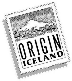 ORIGIN ICELAND logo
