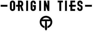 ORIGIN TIES logo