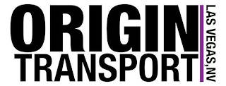 ORIGIN TRANSPORT LAS VEGAS, NV logo