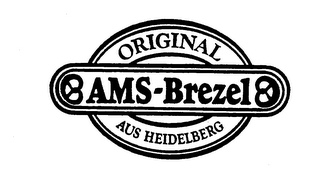 ORIGINAL AMS-BREZEL AUS HEIDELBERG logo