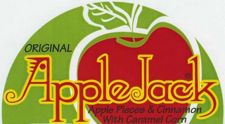 ORIGINAL APPLE JACK APPLE PIECES & CINNAMON WITH CARAMEL CORN logo