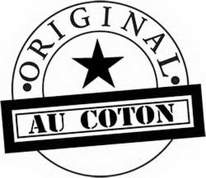 · ORIGINAL · AU COTON logo