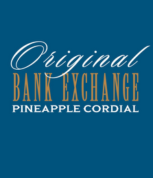 ORIGINAL BANK EXCHANGE PINEAPPLE CORDIAL logo