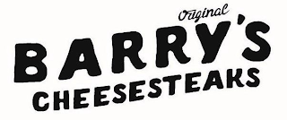 ORIGINAL BARRY'S CHEESESTEAKS logo