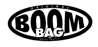 ORIGINAL BOOM BAG MADE IN USA logo