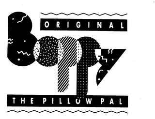 ORIGINAL BOPPY THE PILLOW PAL logo