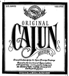 ORIGINAL CAJUN BEER logo