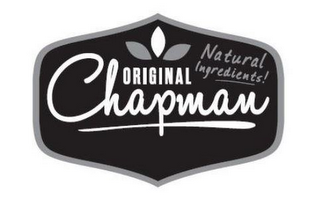 ORIGINAL CHAPMAN NATURAL INGREDIENTS! logo