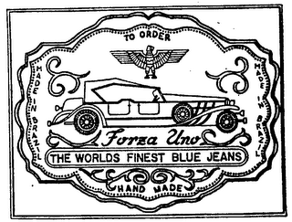 ORIGINAL CLOTHING TRADE MARK FORZA UNO COTTON X MADE IN BRAZIL logo