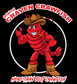 ORIGINAL CRAVEN CRAWFISH MORE THAN JUST CRAWFISH logo