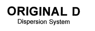ORIGINAL D DISPERSION SYSTEM logo