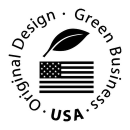 ORIGINAL DESIGN · GREEN BUSINESS · USA · logo