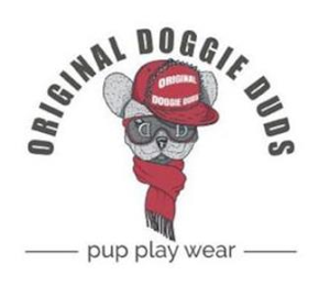 ORIGINAL DOGGIE DUDS ORIGINAL DOGGIE DUDS DD PUP PLAY WEAR logo