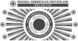ORIGINAL EMMENTALER SWITZERLAND AOC HELVETIA logo