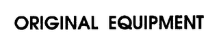 ORIGINAL EQUIPMENT logo