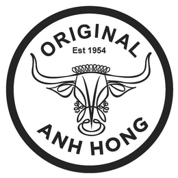 ORIGINAL EST 1954 ANH HONG logo