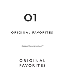 ORIGINAL FAVORITES, CLASSICS UNCOMPROMISED, 01 logo