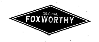 ORIGINAL FOXWORTHY logo