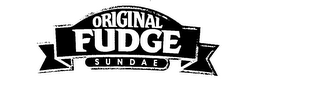ORIGINAL FUDGE SUNDAE logo