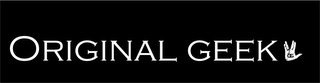 ORIGINAL GEEK OG logo