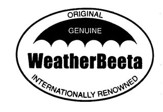 ORIGINAL GENUINE WEATHERBEETA INTERNATIONALLY RENOWNED logo