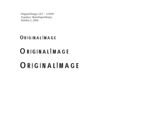 ORIGINAL IMAGE logo