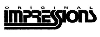 ORIGINAL IMPRESSIONS logo