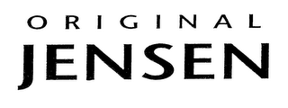 ORIGINAL JENSEN