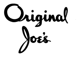 ORIGINAL JOE'S logo