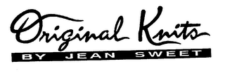 ORIGINAL KNITS BY JEAN SWEET logo