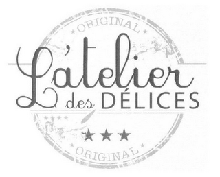ORIGINAL L'ATELIER DES DÉLICES logo