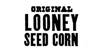 ORIGINAL LOONEY SEED CORN logo