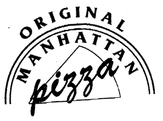 ORIGINAL MANHATTAN PIZZA logo