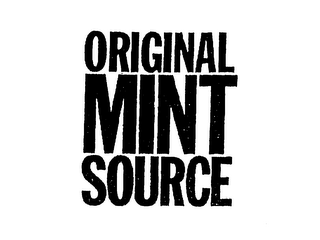 ORIGINAL MINT SOURCE logo