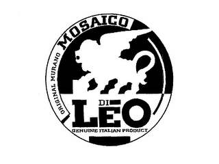ORIGINAL MURANO MOSAICO DI LEO GENUINE ITALIAN PRODUCT logo