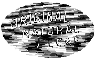 ORIGINAL NATURAL LEAF logo