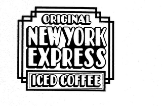 ORIGINAL NEW YORK EXPRESS ICED COFFEE logo