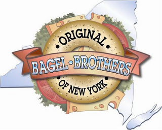 ORIGINAL OF NEW YORK BAGEL · BROTHERS OF NEW YORK logo