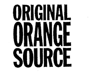 ORIGINAL ORANGE SOURCE logo