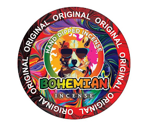 ORIGINAL ORIGINAL ORIGINAL ORIGINAL ORIGINAL ORIGINAL ORIGINAL HAND DIPPED INCENSE BOHEMIAN INCENSE logo