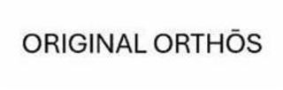 ORIGINAL ORTHOS logo