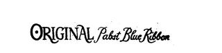 ORIGINAL PABST BLUE RIBBON logo