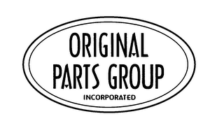 ORIGINAL PARTS GROUP INCORPORATED logo