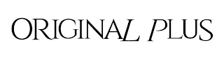 ORIGINAL PLUS logo