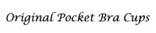 ORIGINAL POCKET BRA CUPS logo