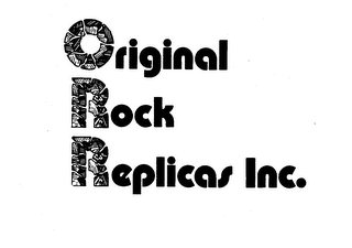 ORIGINAL ROCK REPLICAS INC. logo