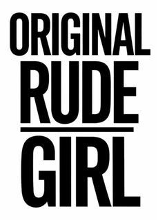 ORIGINAL RUDE GIRL logo